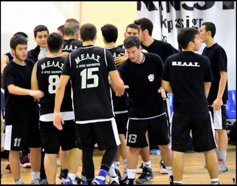 Α ΦΑΣΗ Β ΚΑΤΗΓΟΡΙΑΣ ΕΦΗΒΩΝ 2014-15, 6η Αγωνιστική, Α.Ο. ΑΡΗΣ ΠΕΤΡΟΥΠΟΛΗΣ (57) - (60) Μ.Ε.Λ.Α.Σ. Ο ΑΓ. ΕΛΕΥΘΕΡΙΟΣ