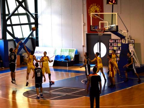 Α ΦΑΣΗ Β ΚΑΤΗΓΟΡΙΑΣ ΠΑΙΔΩΝ 2013-14, 12η Αγωνιστική, ΑΘΗΝΑΪΚΟΣ Α.Σ. (77) - (47) Μ.Ε.Λ.Α.Σ. Ο ΑΓ. ΕΛΕΥΘΕΡΙΟΣ