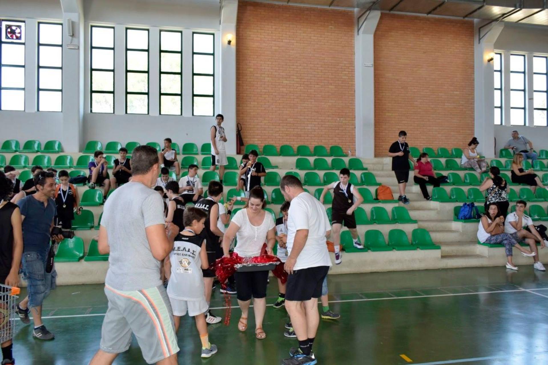 Γιορτή Ακαδημιών Μπάσκετ Αγοριών ΜΕΛΑΣ ο Άγιος Ελευθέριος 2014