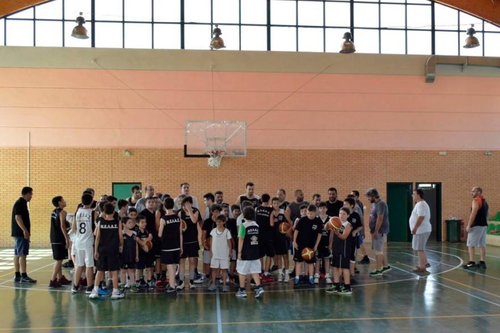 Γιορτή Ακαδημιών Μπάσκετ Αγοριών ΜΕΛΑΣ ο Άγιος Ελευθέριος 2014