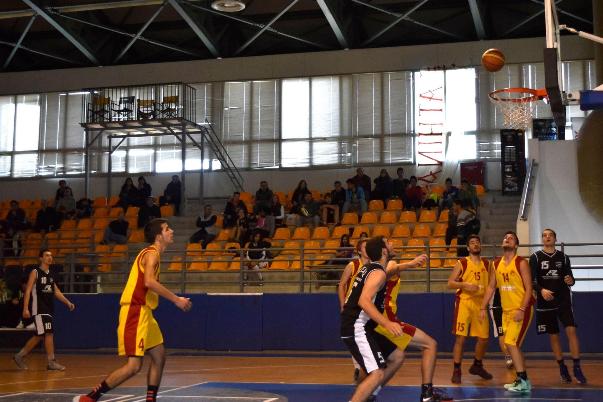 Α ΦΑΣΗ Β ΚΑΤΗΓΟΡΙΑΣ ΕΦΗΒΩΝ 2013-14, 12η Αγωνιστική, ΑΘΗΝΑΪΚΟΣ Α.Σ. (51) - (56) Μ.Ε.Λ.Α.Σ. Ο ΑΓ. ΕΛΕΥΘΕΡΙΟΣ