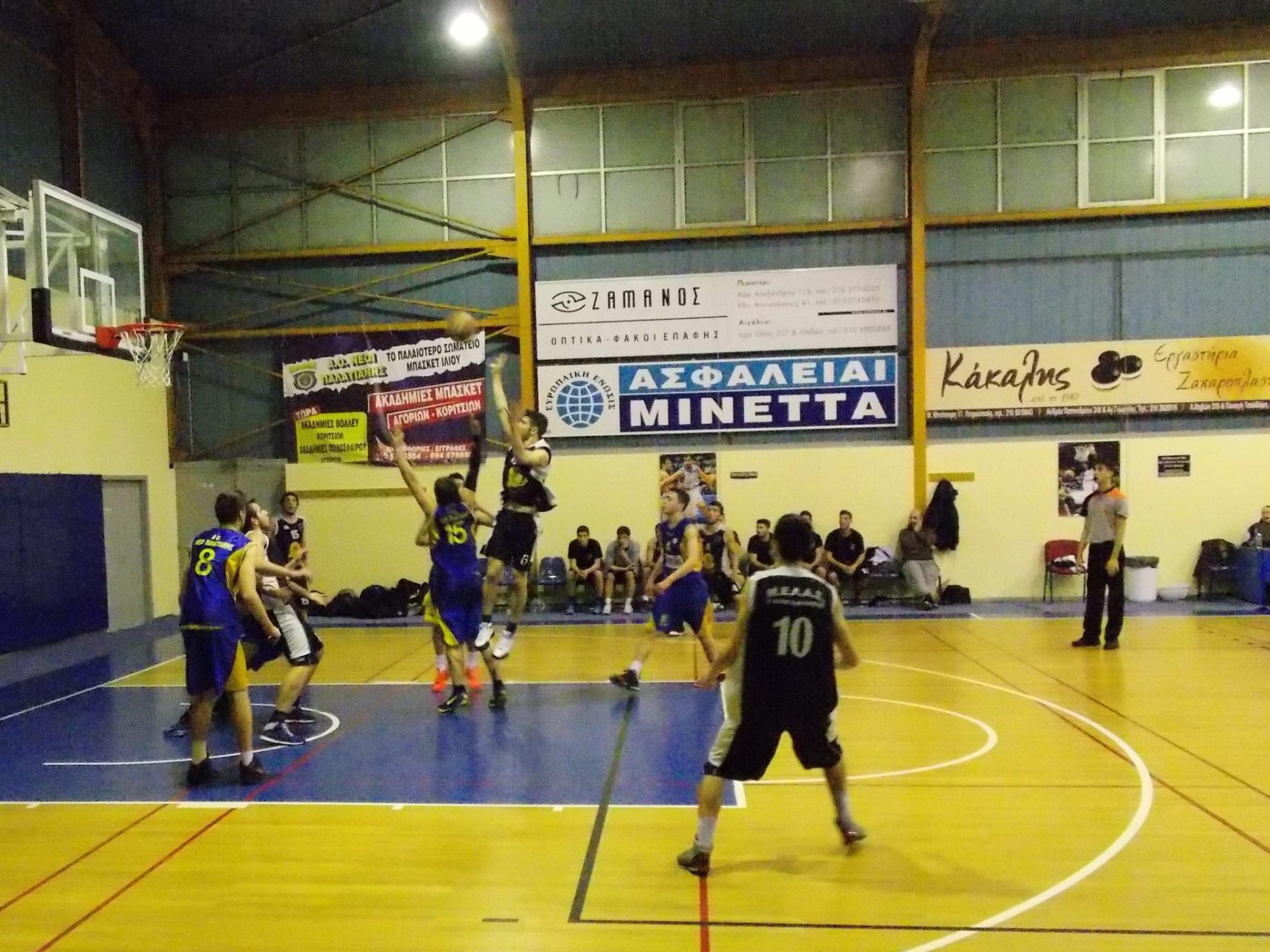 Α ΦΑΣΗ Β ΚΑΤΗΓΟΡΙΑΣ ΕΦΗΒΩΝ 2013-14, 13η Αγωνιστική, Α.Ο.Ν. ΠΑΛΑΤΙΑΝΗΣ (47) - (50) Μ.Ε.Λ.Α.Σ. Ο ΑΓ. ΕΛΕΥΘΕΡΙΟΣ