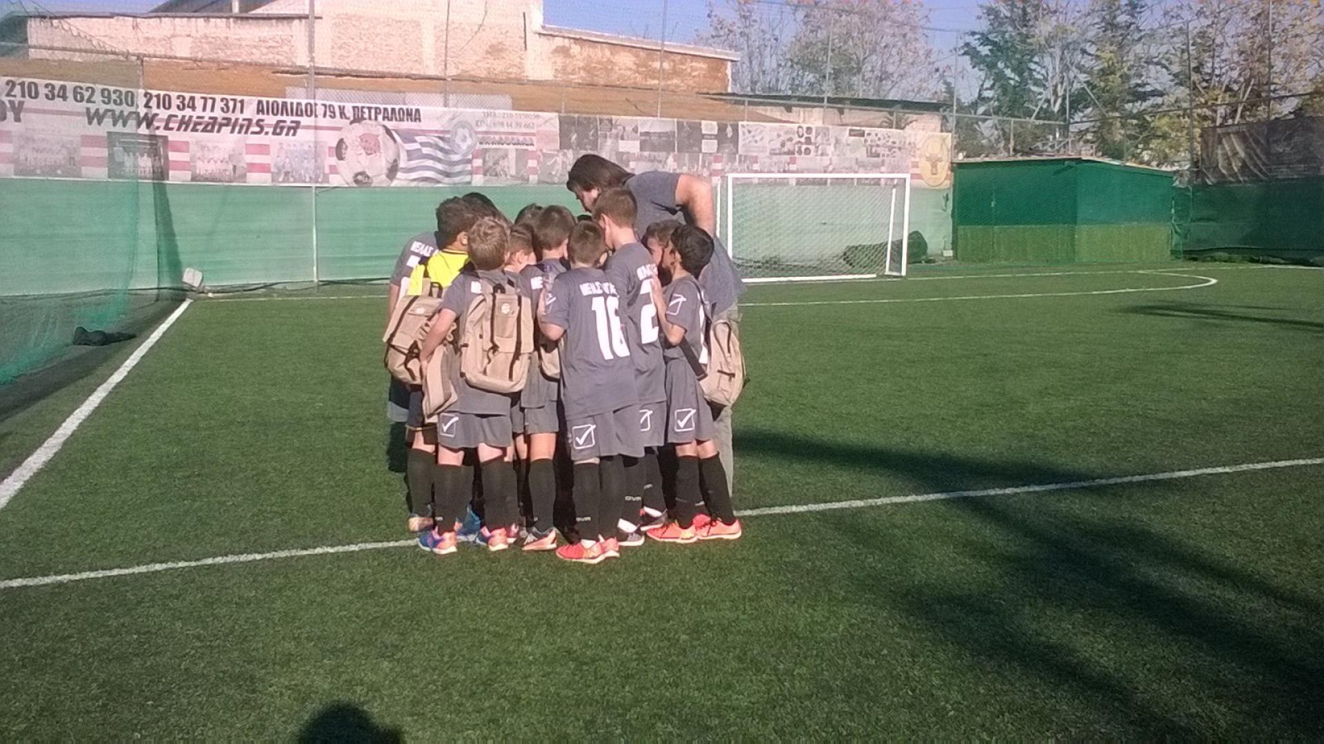 17 Ιαν 2016, ΠΟΔΟΣΦΑΙΡΟ ΜΕΛΑΣ ο Αγιος Ελευθέριος
