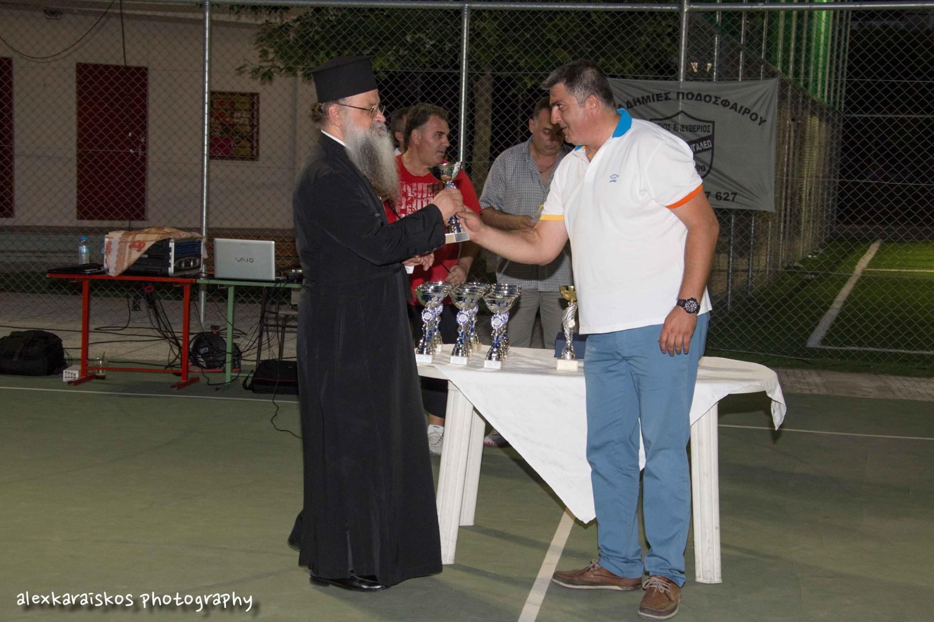 16 Ιουλίου 2016, ΠΟΔΟΣΦΑΙΡΟ ΜΕΛΑΣ ο Αγιος Ελευθέριος