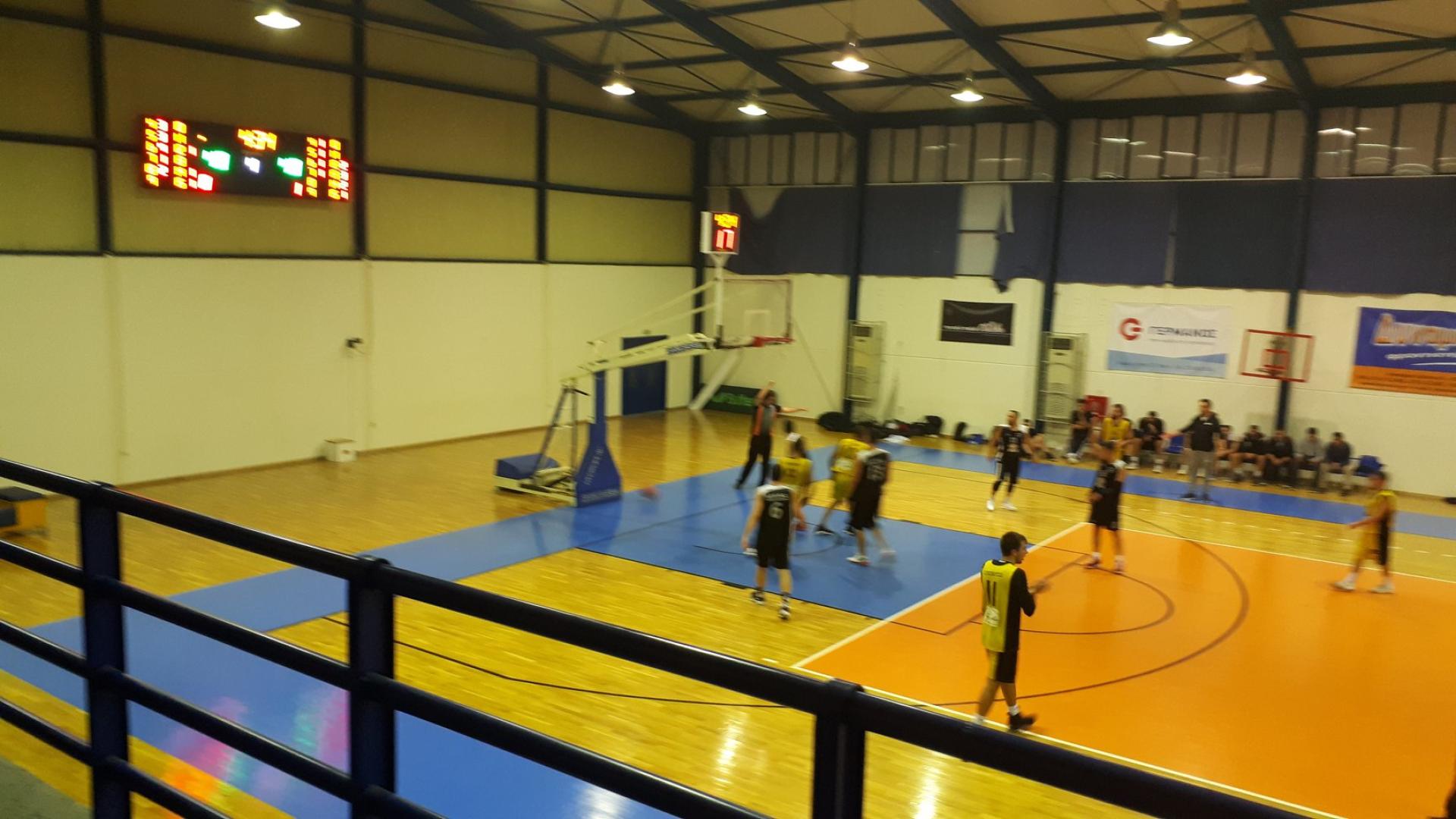 ΠΡΩΤΑΘΛΗΜΑ 2018-2019 Γ' ΕΣΚΑ ΑΝΔΡΩΝ 2ος Όμιλος, 2η Αγωνιστική ΚΑΟ ΛΥΚΟΒΡΥΣΗΣ (54) - (52) ΜΕΛΑΣ Ο ΑΓΙΟΣ ΕΛΕΥΘΕΡΙΟΣ ΑΙΓΑΛΕΩ