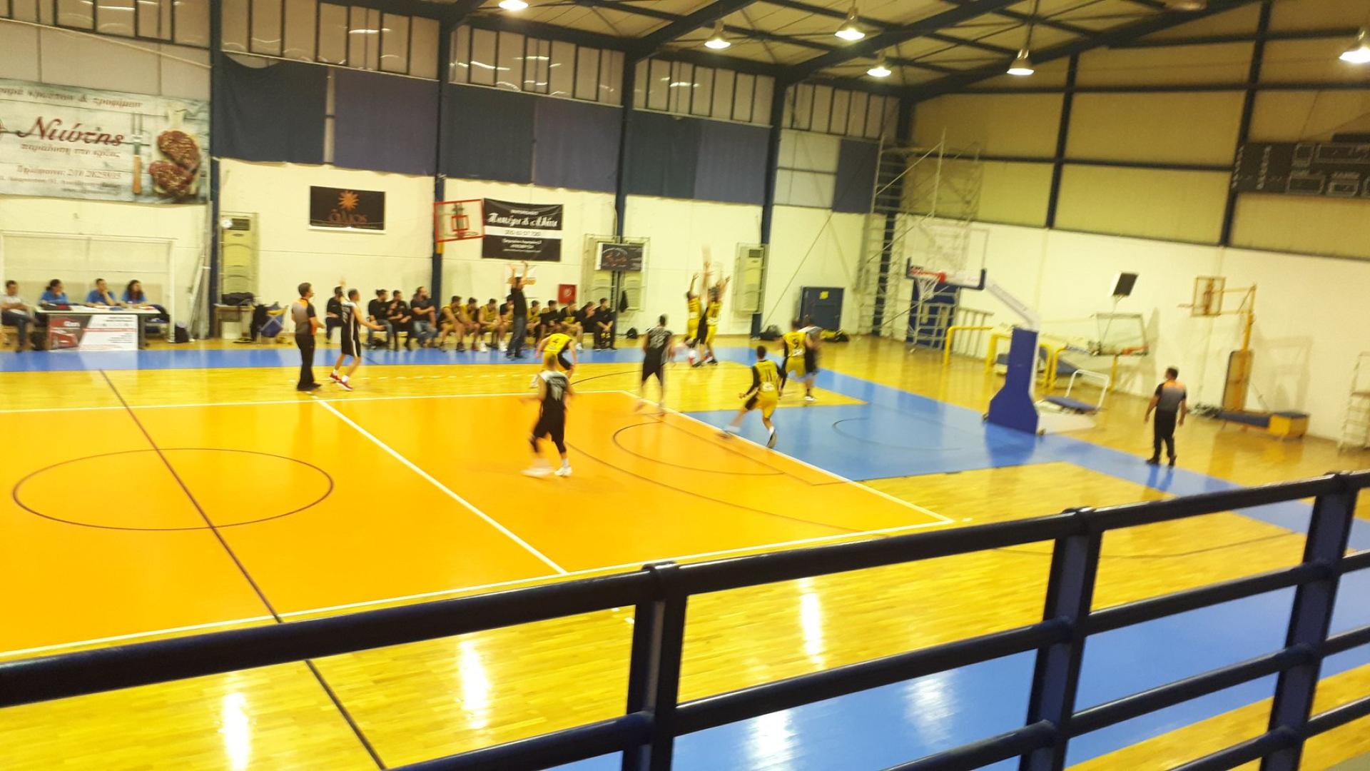 ΠΡΩΤΑΘΛΗΜΑ 2018-2019 Γ' ΕΣΚΑ ΑΝΔΡΩΝ 2ος Όμιλος, 2η Αγωνιστική ΚΑΟ ΛΥΚΟΒΡΥΣΗΣ (54) - (52) ΜΕΛΑΣ Ο ΑΓΙΟΣ ΕΛΕΥΘΕΡΙΟΣ ΑΙΓΑΛΕΩ