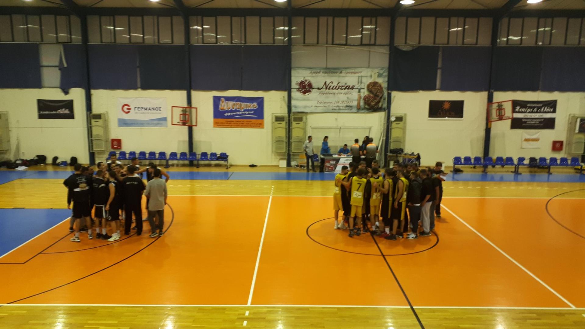 ΠΡΩΤΑΘΛΗΜΑ 2018-2019 Γ' ΕΣΚΑ ΑΝΔΡΩΝ 2ος Όμιλος, 2η Αγωνιστική ΚΑΟ ΛΥΚΟΒΡΥΣΗΣ (54) - (52) ΜΕΛΑΣ Ο ΑΓΙΟΣ ΕΛΕΥΘΕΡΙΟΣ ΑΙΓΑΛΕΩ