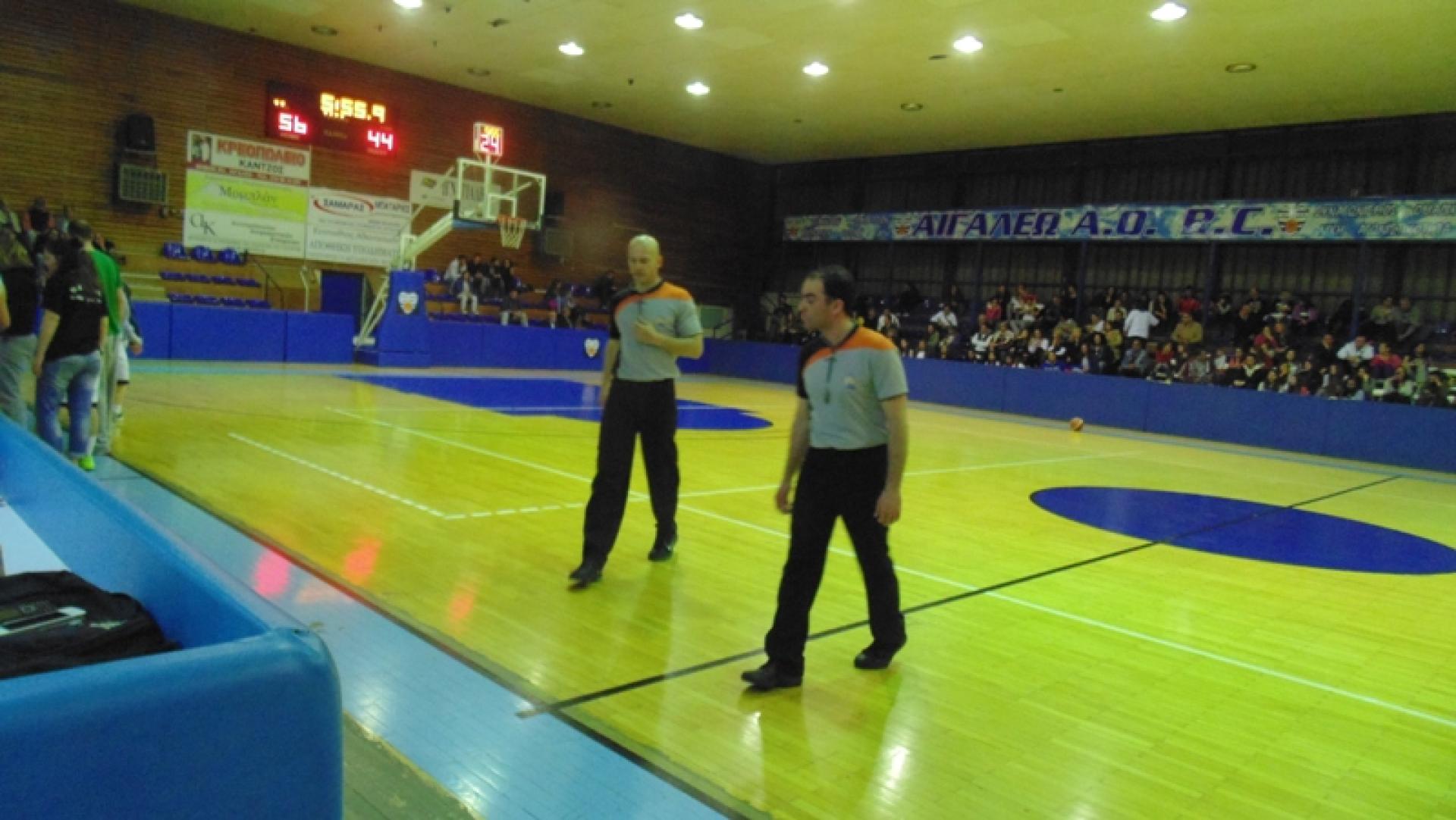 1ος Αγώνας Play Off, ΜΕΛΑΣ Αιγάλεω - Παγκράτι.