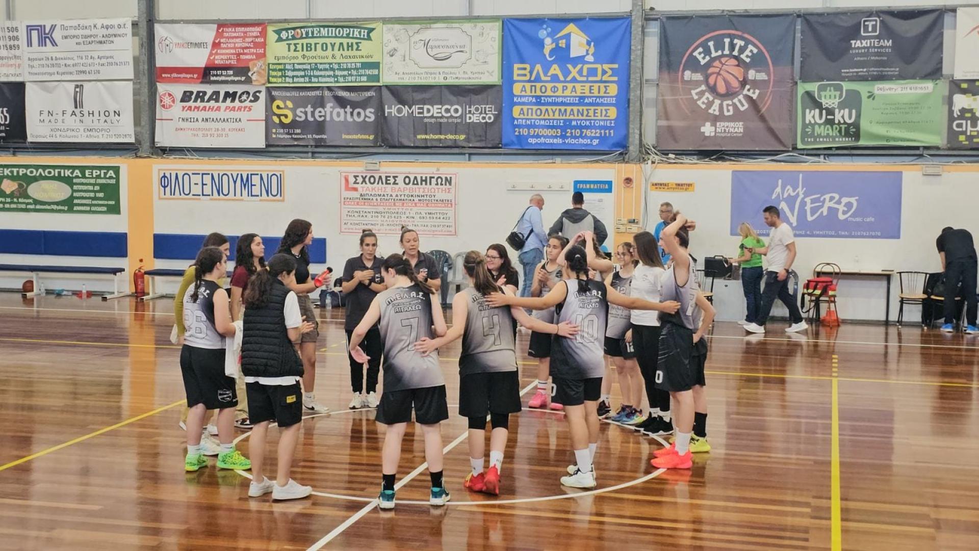 ΤΟΥΡΝΟΥΑ ΕΣΚΑ ΠΑΓΚΟΡΑΣΙΔΩΝ U15 Β φάση Προημιτελικά. Νίκη+Πρόκριση