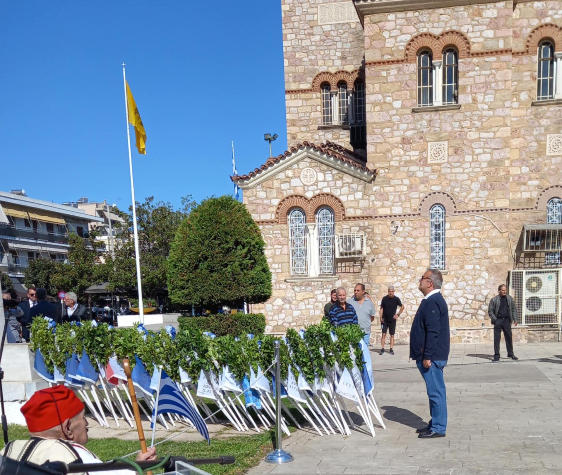 Συμμετοχή στις εκδηλώσεις 28ης ΟΚΤΩΒΡΙΟΥ στο Αιγάλεω