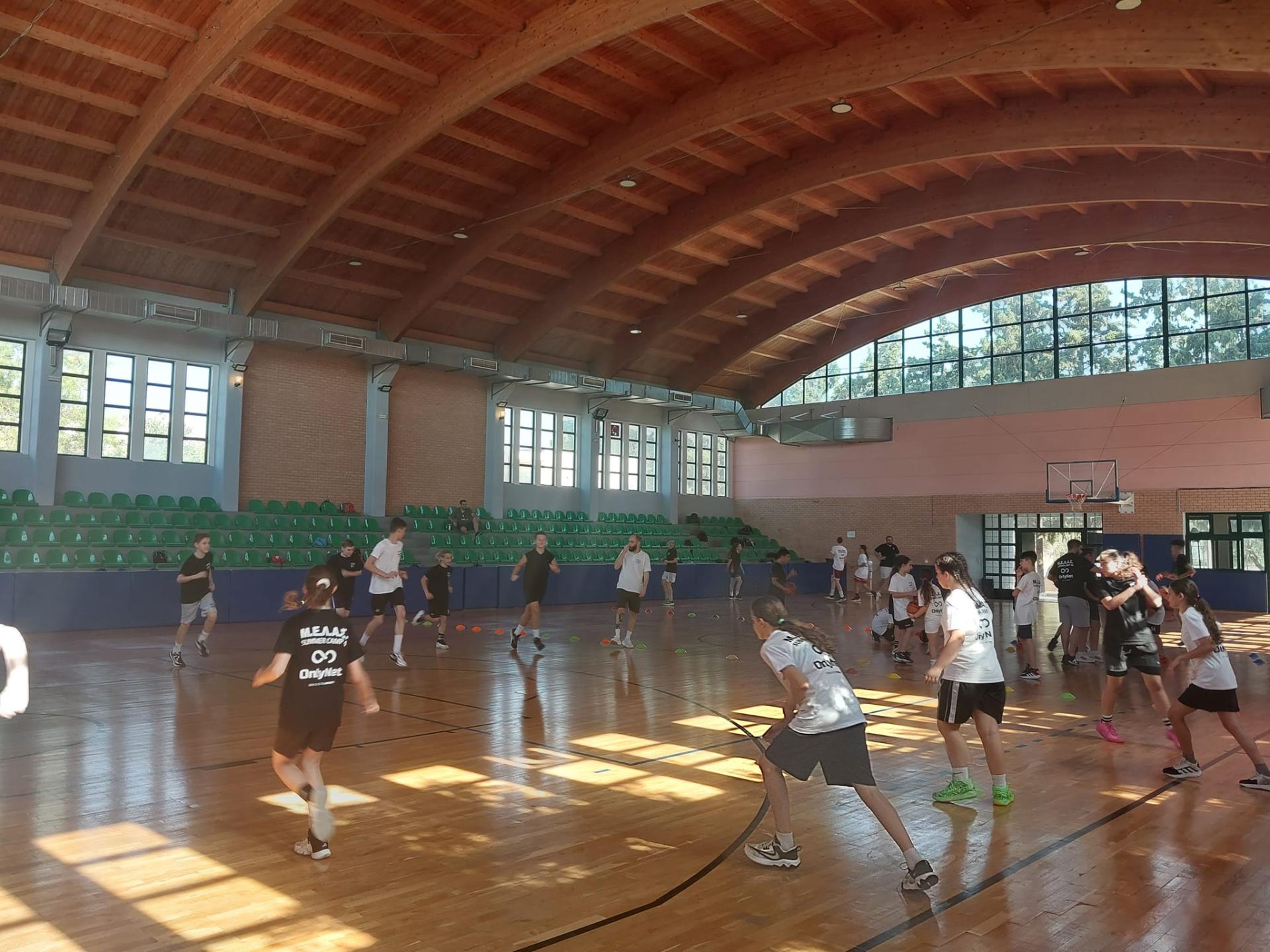 Μ.Ε.Λ.Α.Σ. SUMMER BASKETBALL CAMP για Αγόρια & Κορίτσια 1η + 2η μέρα