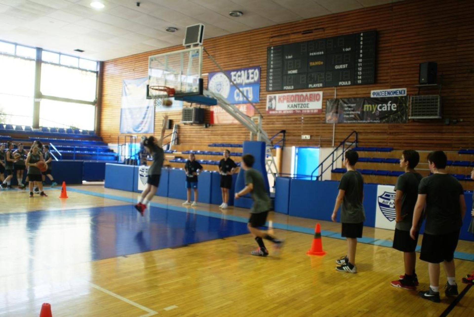 1ο Basketball Summercamp ΜΕΛΑΣ, εκμάθηση βασικών δεξιοτήτων