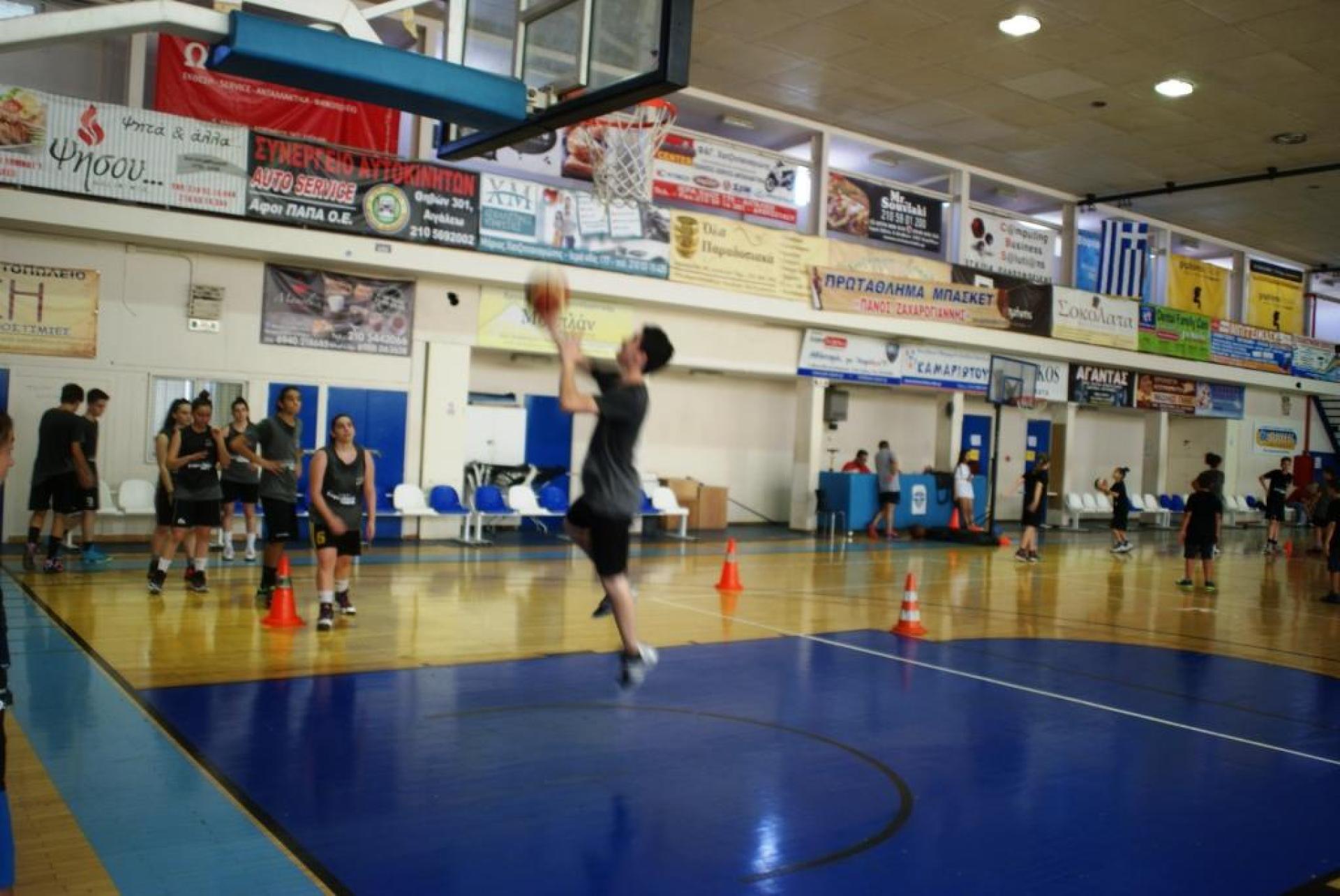 1ο Basketball Summercamp ΜΕΛΑΣ, εκμάθηση βασικών δεξιοτήτων