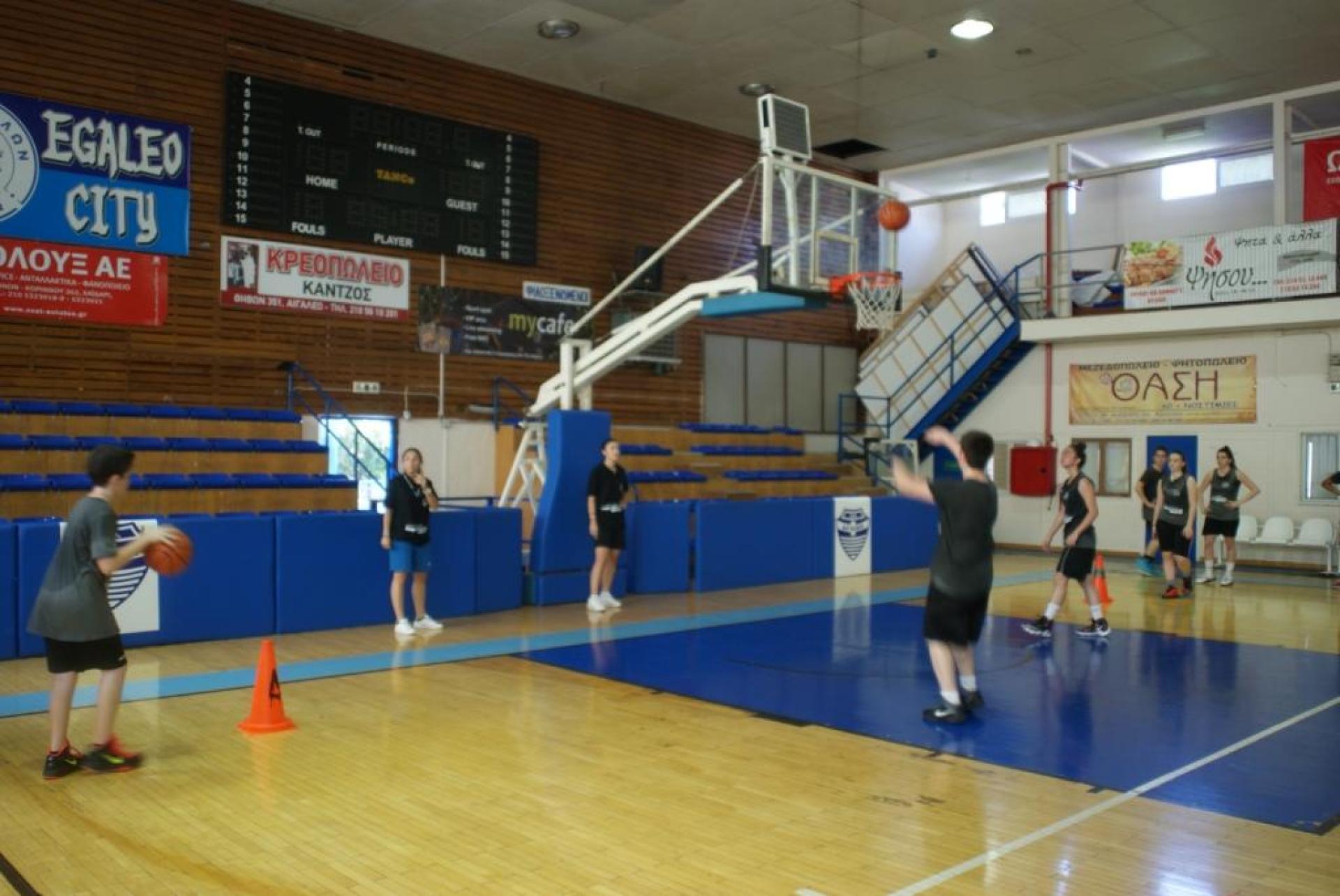 1ο Basketball Summercamp ΜΕΛΑΣ, εκμάθηση βασικών δεξιοτήτων