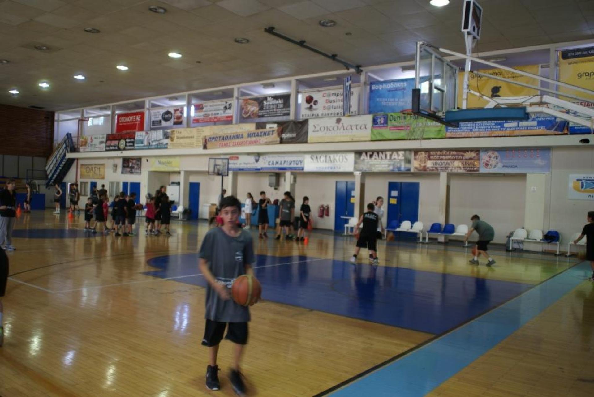 1ο Basketball Summercamp ΜΕΛΑΣ, εκμάθηση βασικών δεξιοτήτων