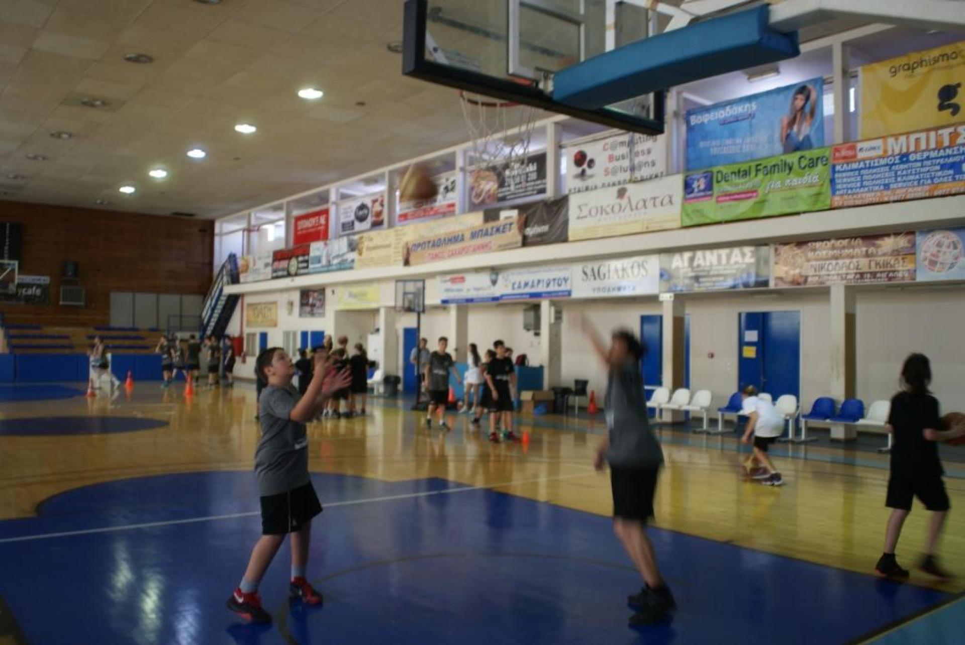 1ο Basketball Summercamp ΜΕΛΑΣ, εκμάθηση βασικών δεξιοτήτων