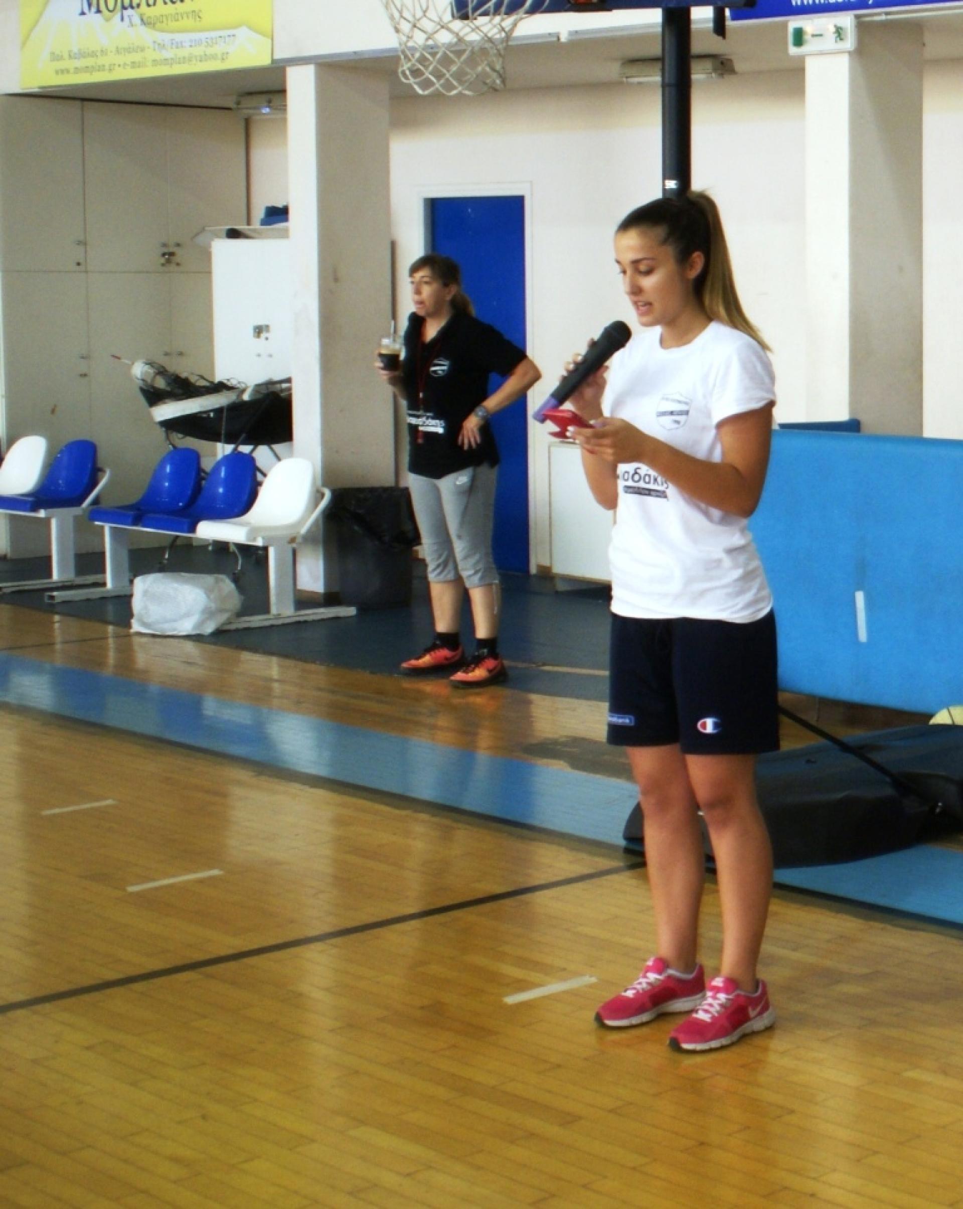 1ο Basketball Summercamp ΜΕΛΑΣ, 3η & 4η ημέρα, εκμάθηση βασικών δεξιοτήτων